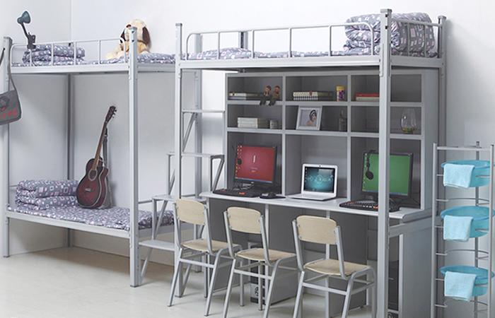 如何區分宿舍雙層鐵床噴涂粉末的品質？