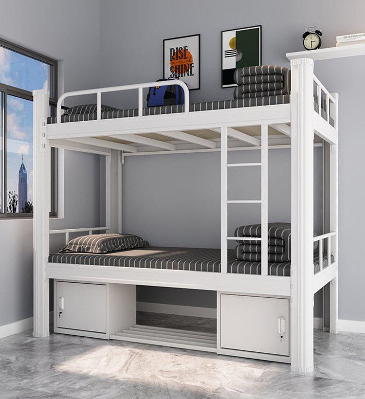 上下鋪鐵床如何巧妙收納空間？